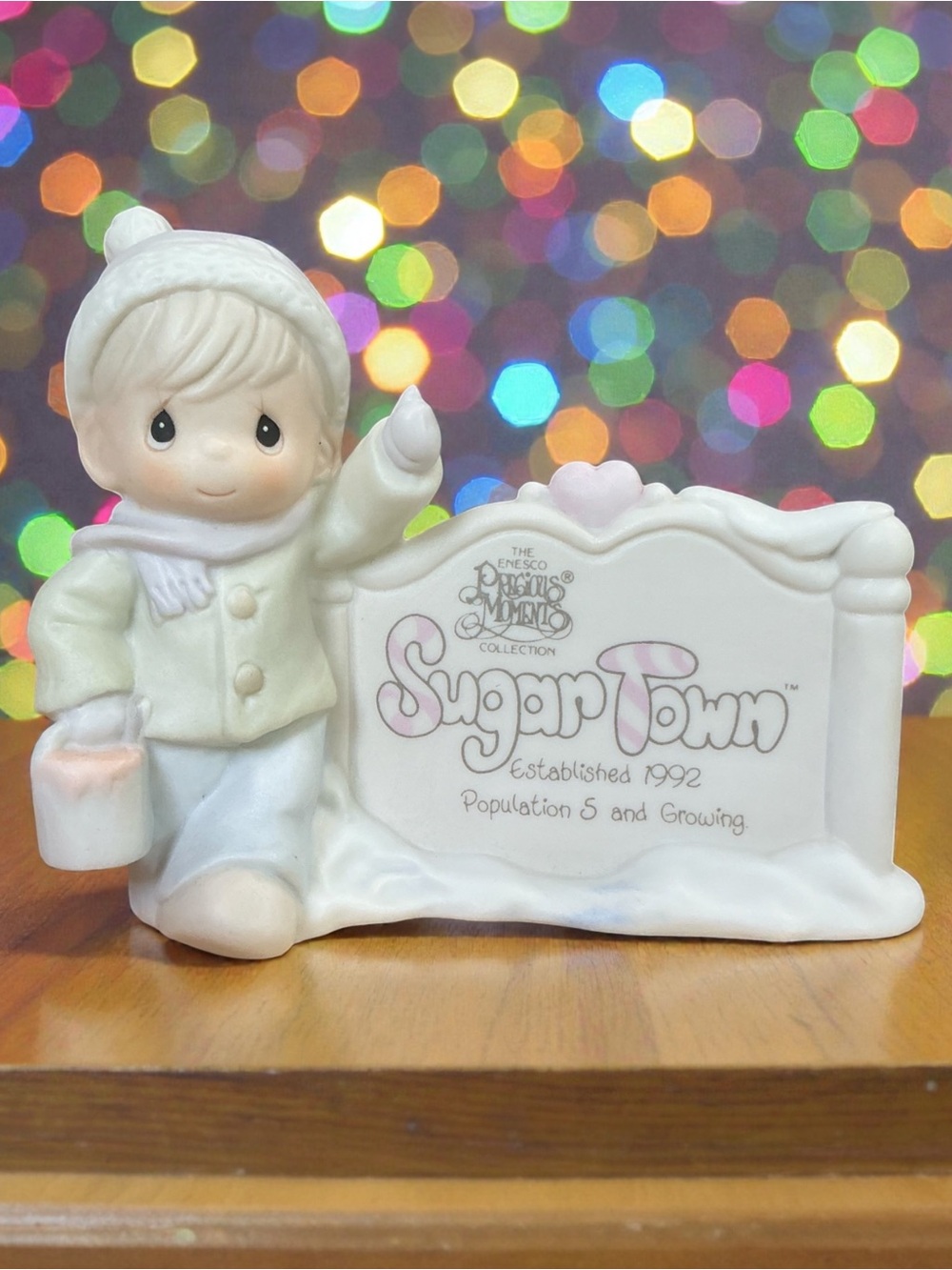 Precious Moments Sam Butcher Sugar Town 1992 529567